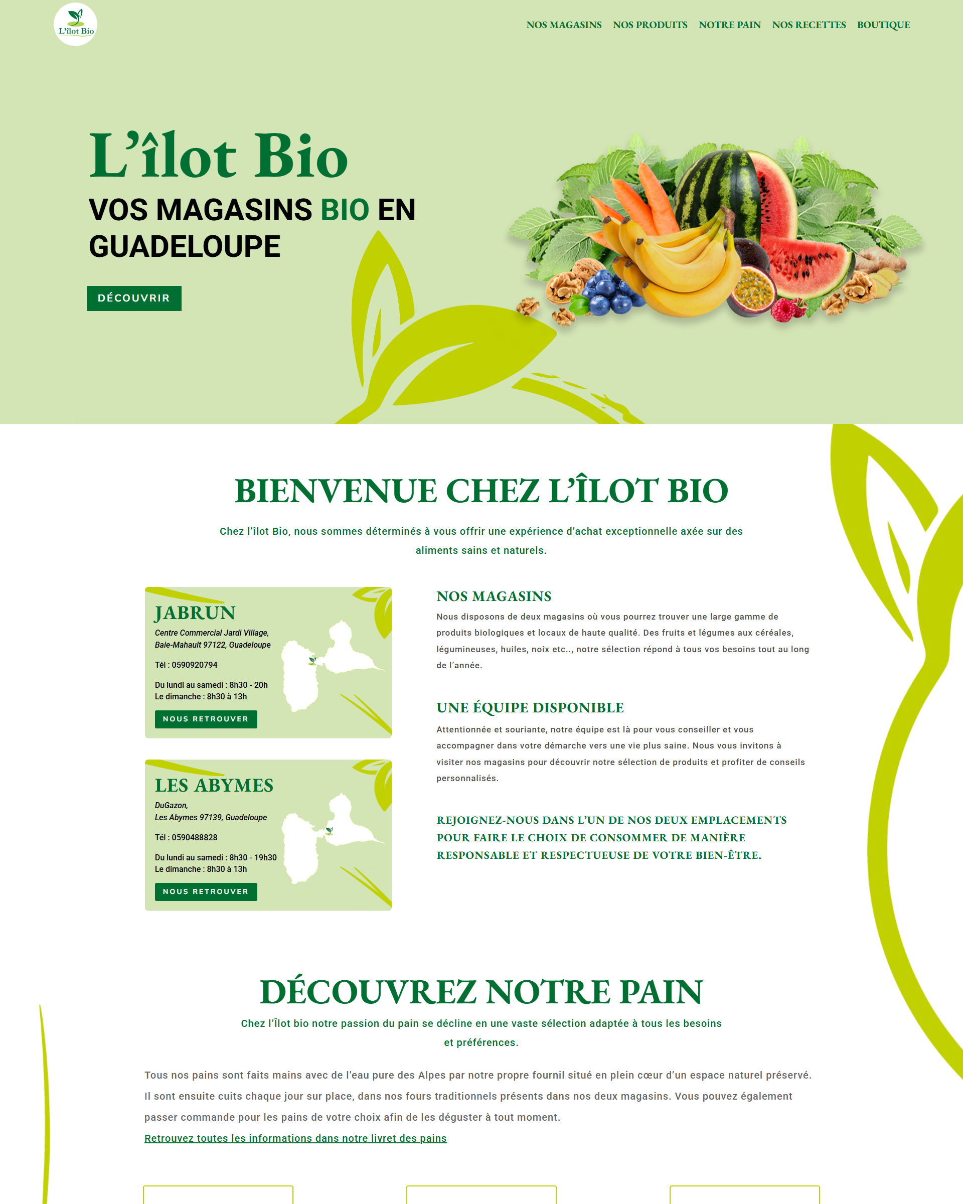 Site vitrine - Vue 2